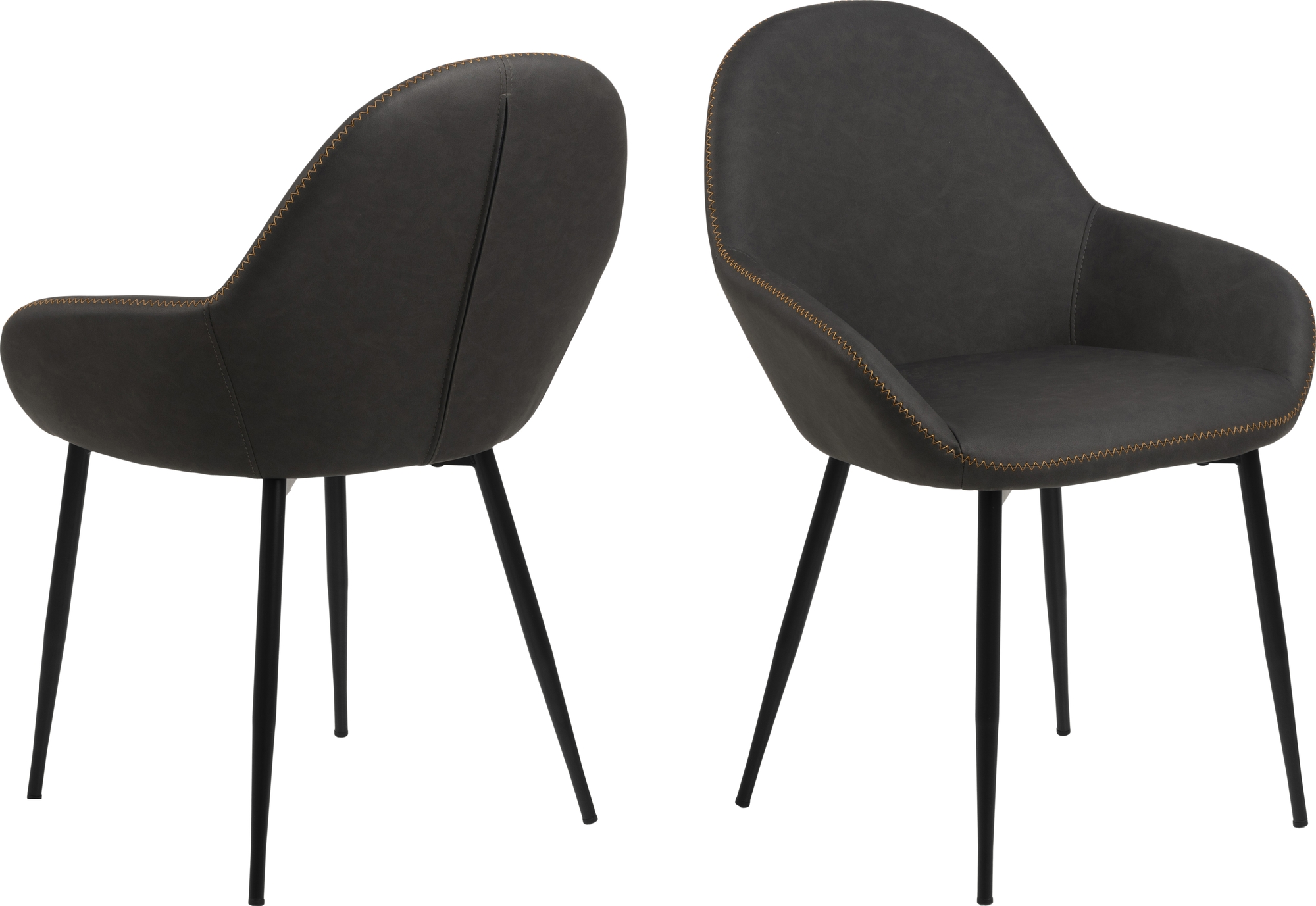 Candis Sessel - Graues PU