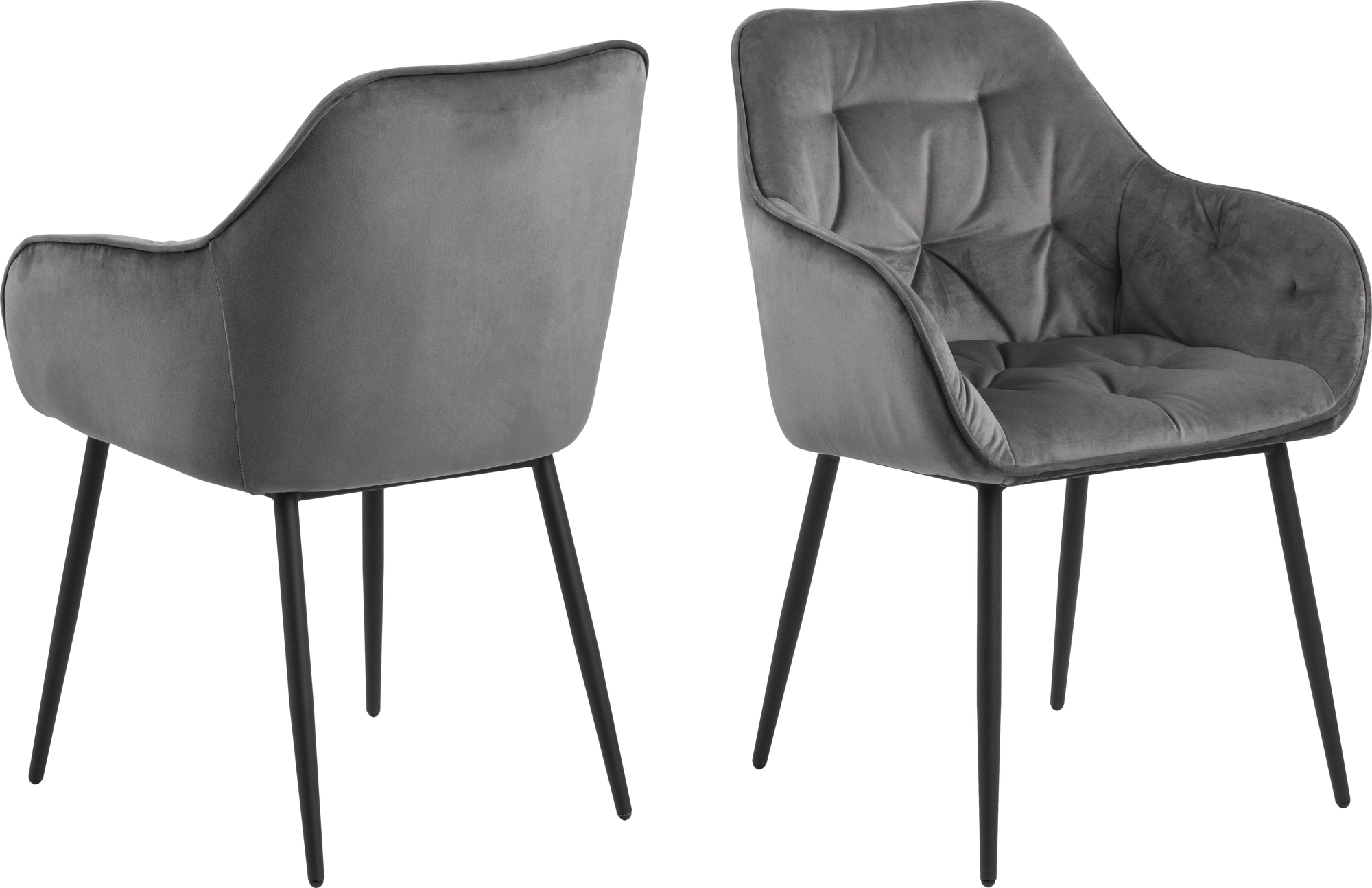 Brooke Sessel - Grau/Schwarz