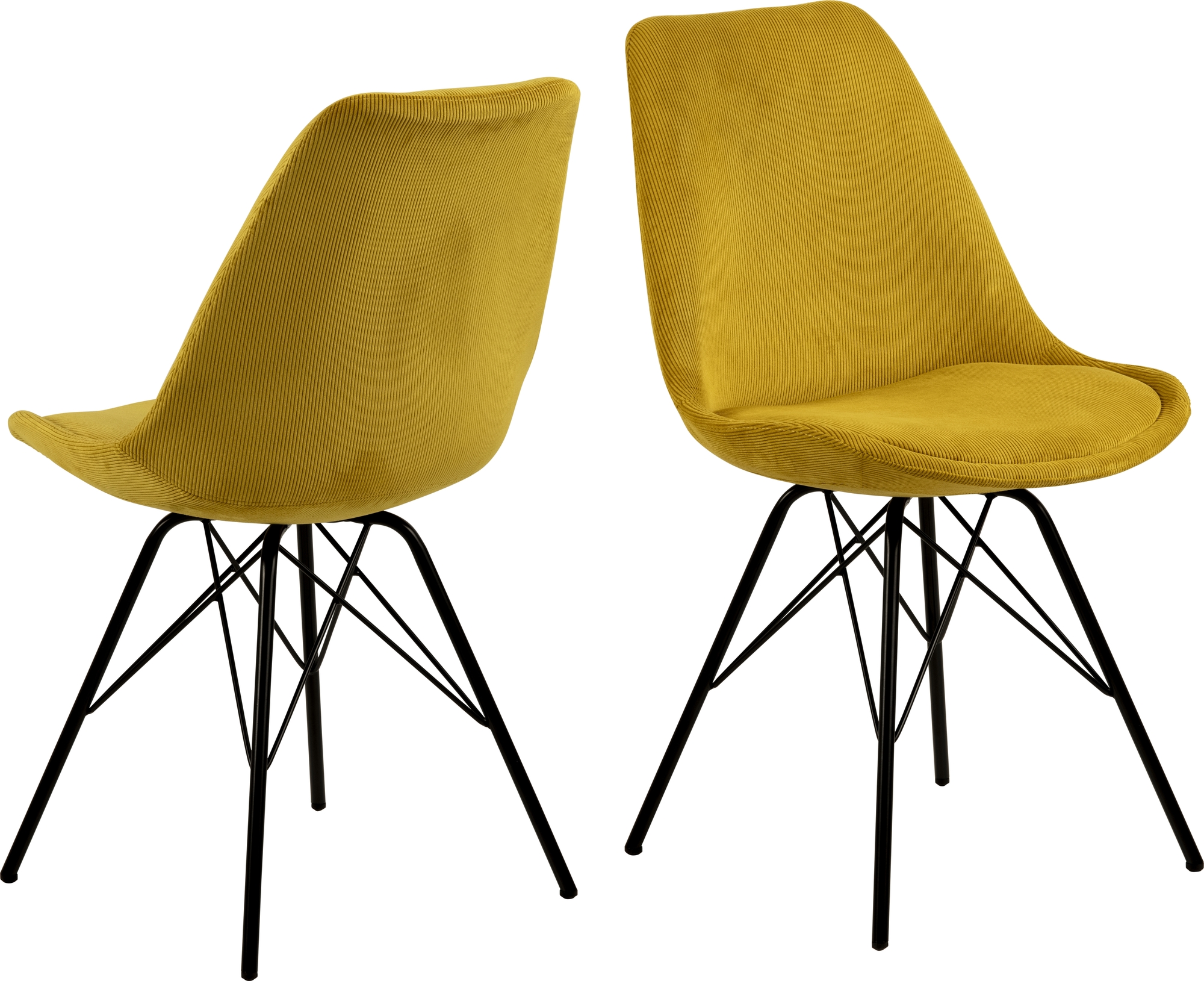 Eris Esszimmerstuhl - Gelb
