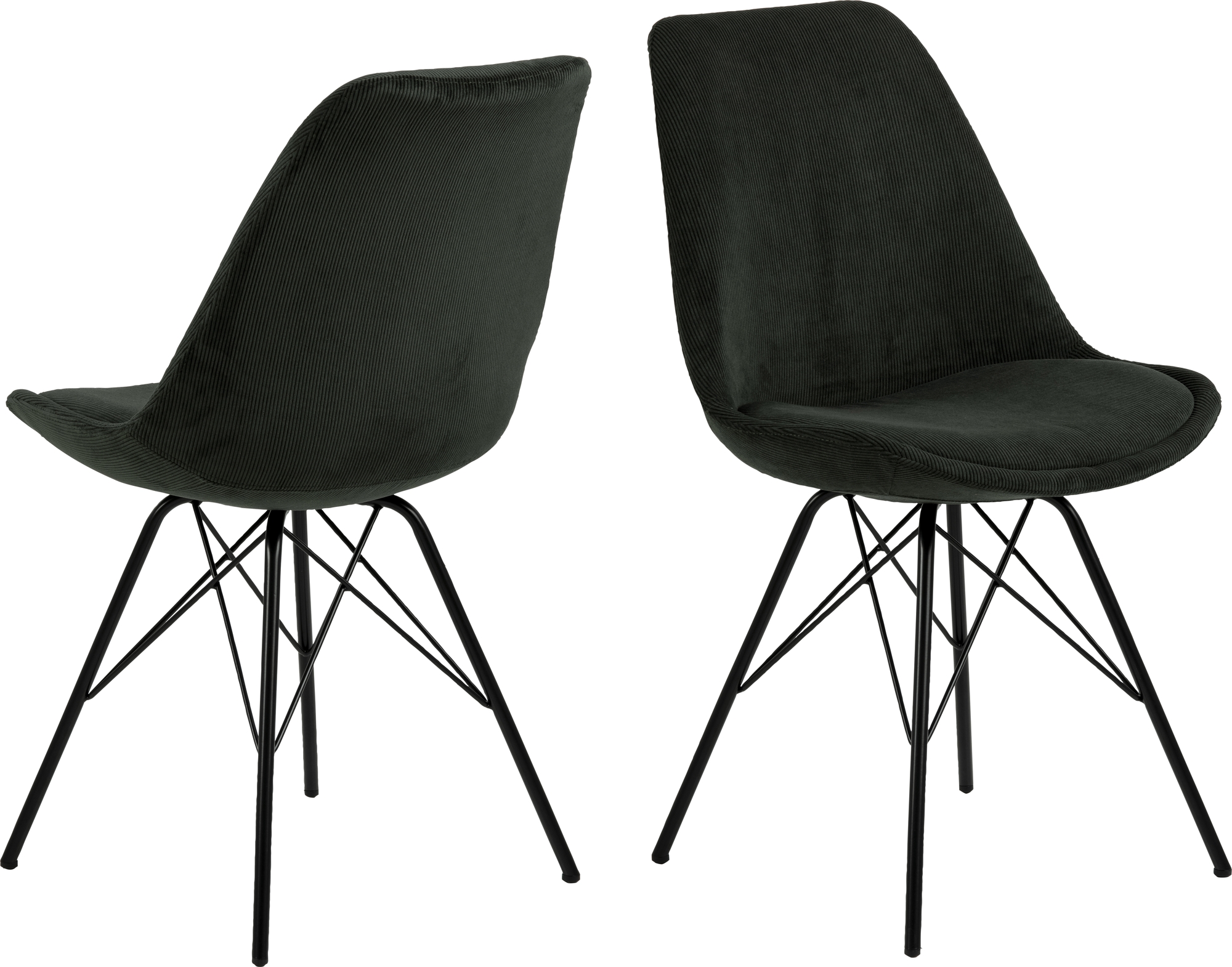 Eris Esszimmerstuhl - Dunkelgr�n