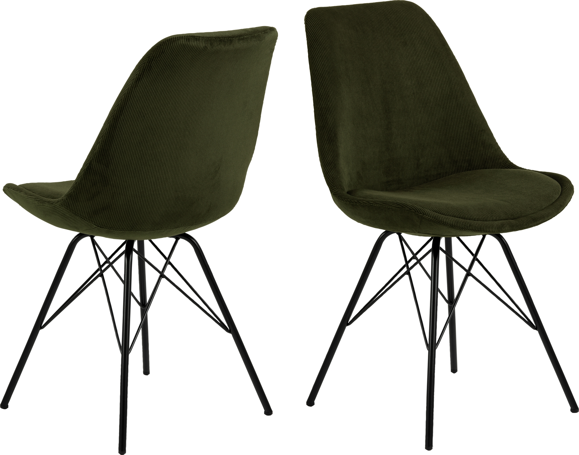 Eris Esszimmerstuhl - Olivgrün Eris Esszimmerstuhl - Olivgrün