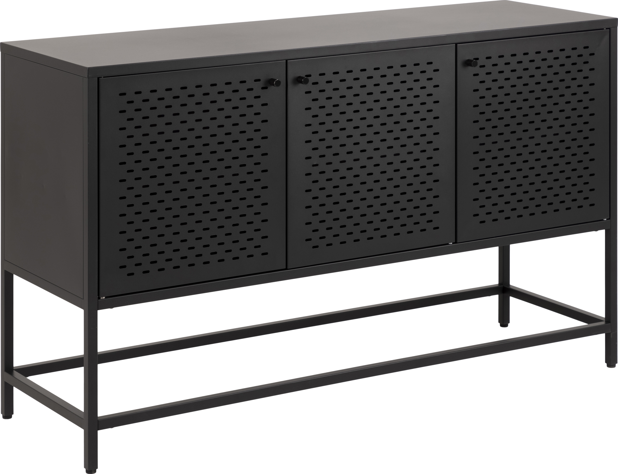 Newcastle Sideboard 125 cm - Schwarz Newcastle Sideboard 125 cm - Schwarz
