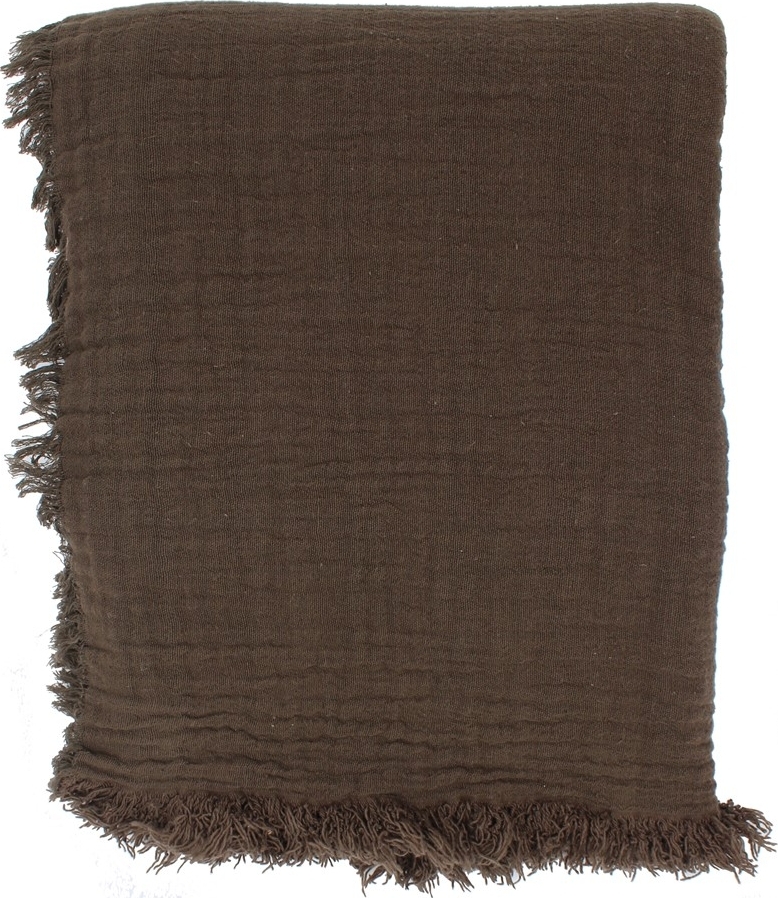 Ella Tagesdecke/Plaid 150 x 250 cm - Braun