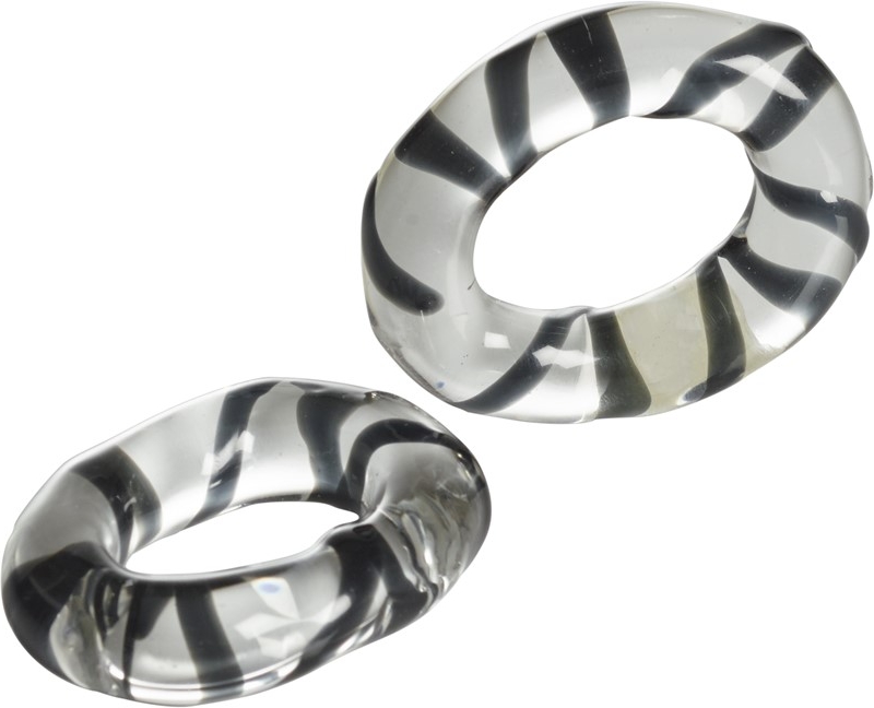 Klirr Serviettenringe 2er-Pack - Schwarz Klirr Serviettenringe 2er-Pack - Schwarz