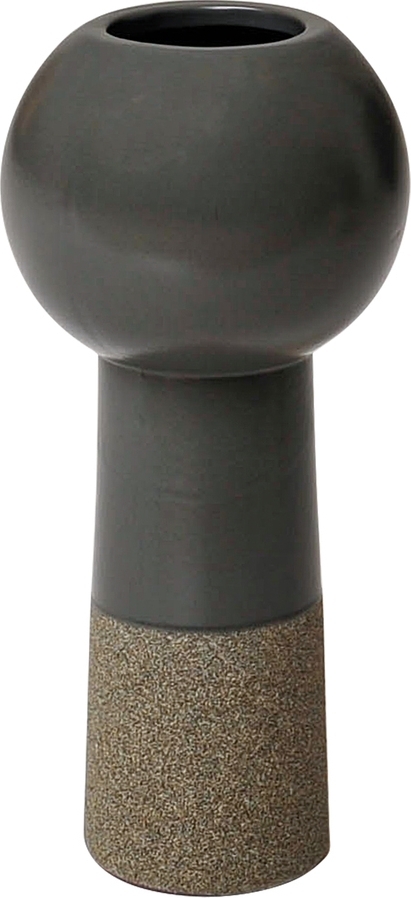 Eva Vase groß - Grau/Braun Eva Vase groß - Grau/Braun