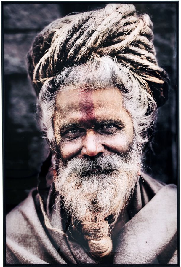 Glasmalerei - Selbstbewusst - 60x90 cm