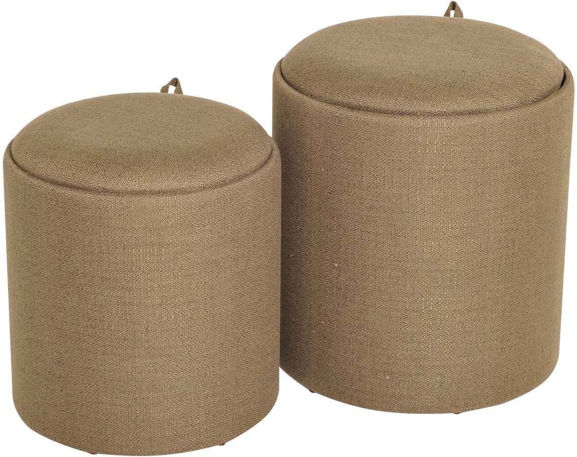 Maiko Hocker 2 St�ck - Braun