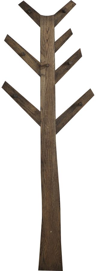 Frikk-Wandaufh�nger - Braun lackiertes Eichenfurnier