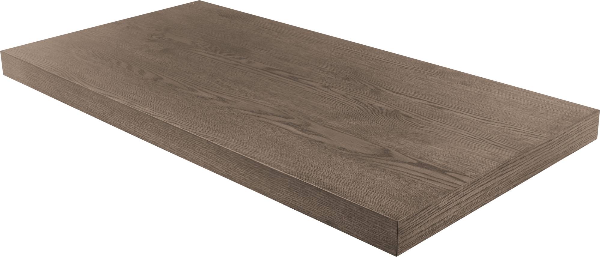 Zion-Klappe 100 x 50 cm - ge�ltes graues Eichenfurnier