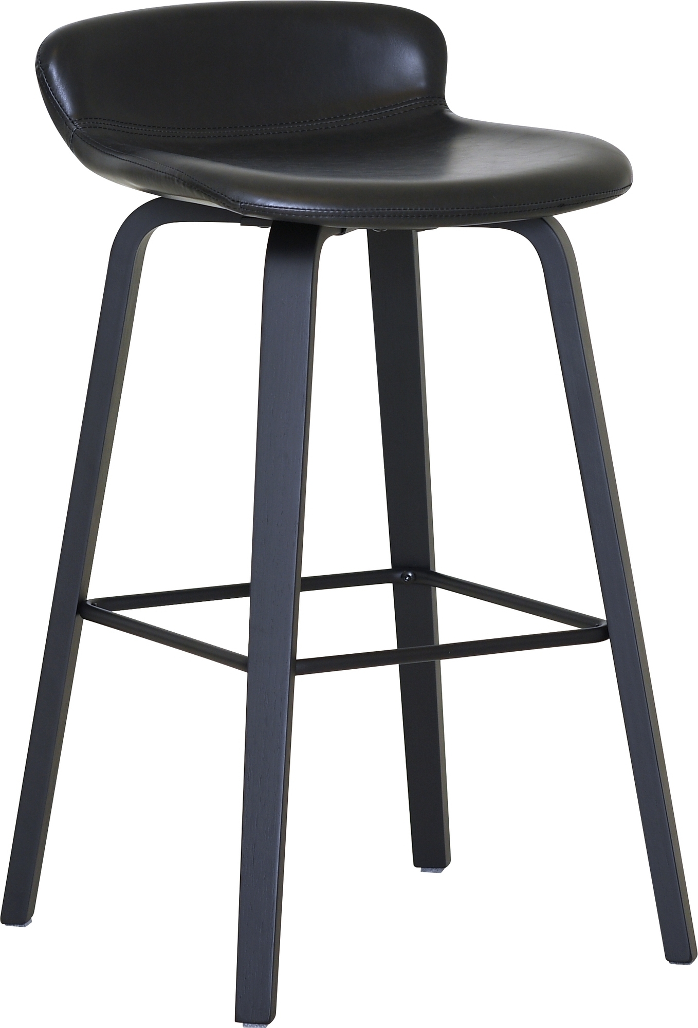 Aki Barhocker - Schwarzes PU