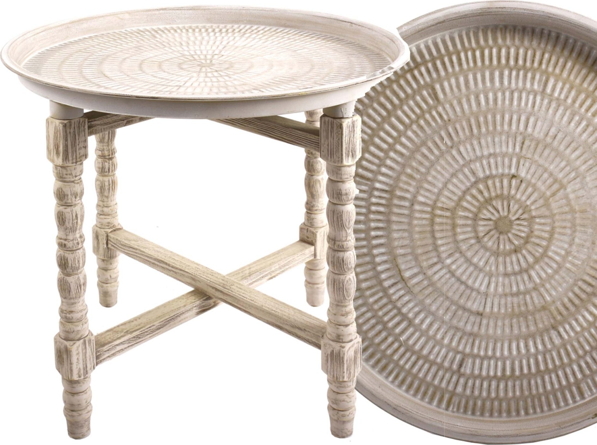 Jakarta Tabletttisch �52 cm - Beige