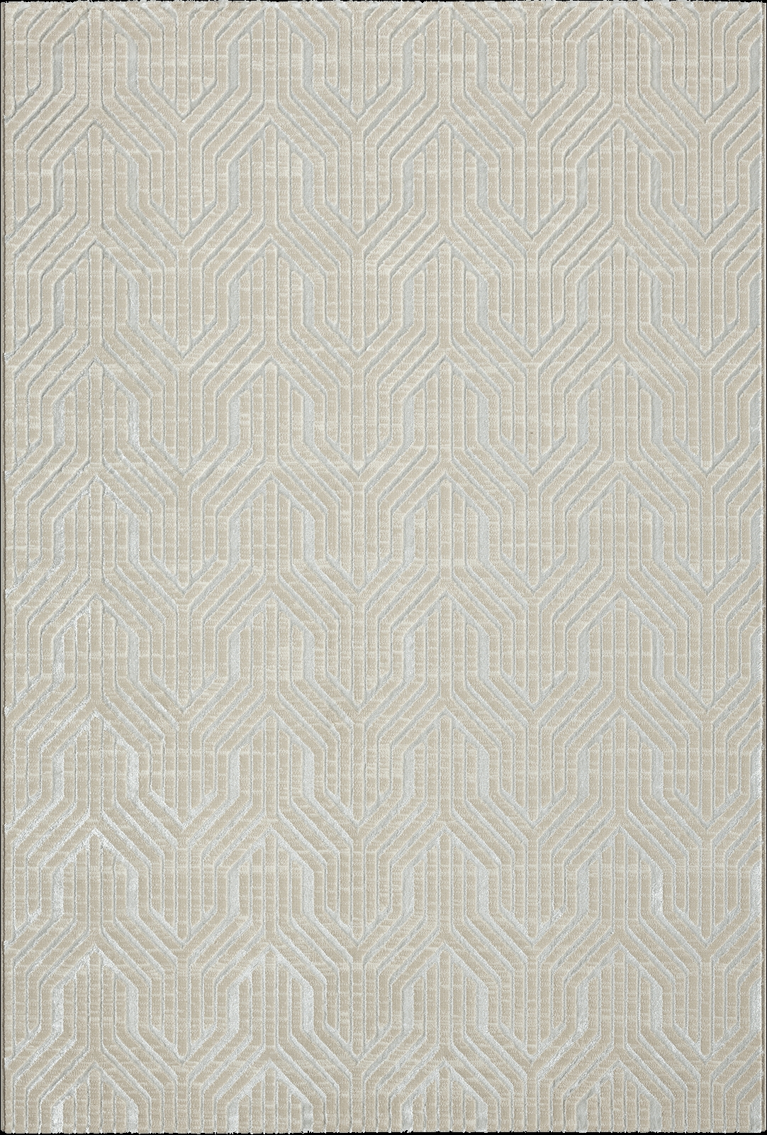 Creation Lux maschinengewebter Teppich Creme