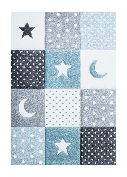 Maschinengewebter Teppich Octavia - T�rkis