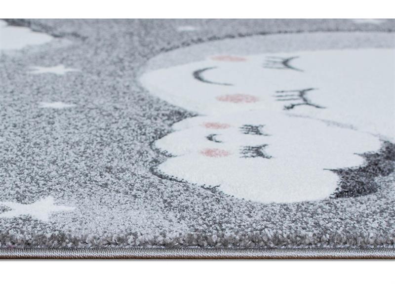 Kinderteppich Sheri - Grau - 120x170 cm