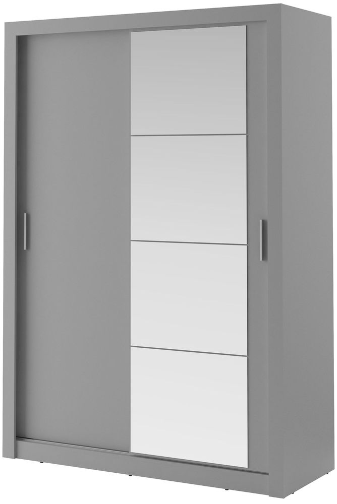 Mervyn Garderobe 150 - grau