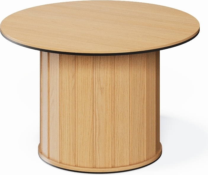 Rotto Couchtisch �66 cm - Vicenza-Eiche/Schwarz