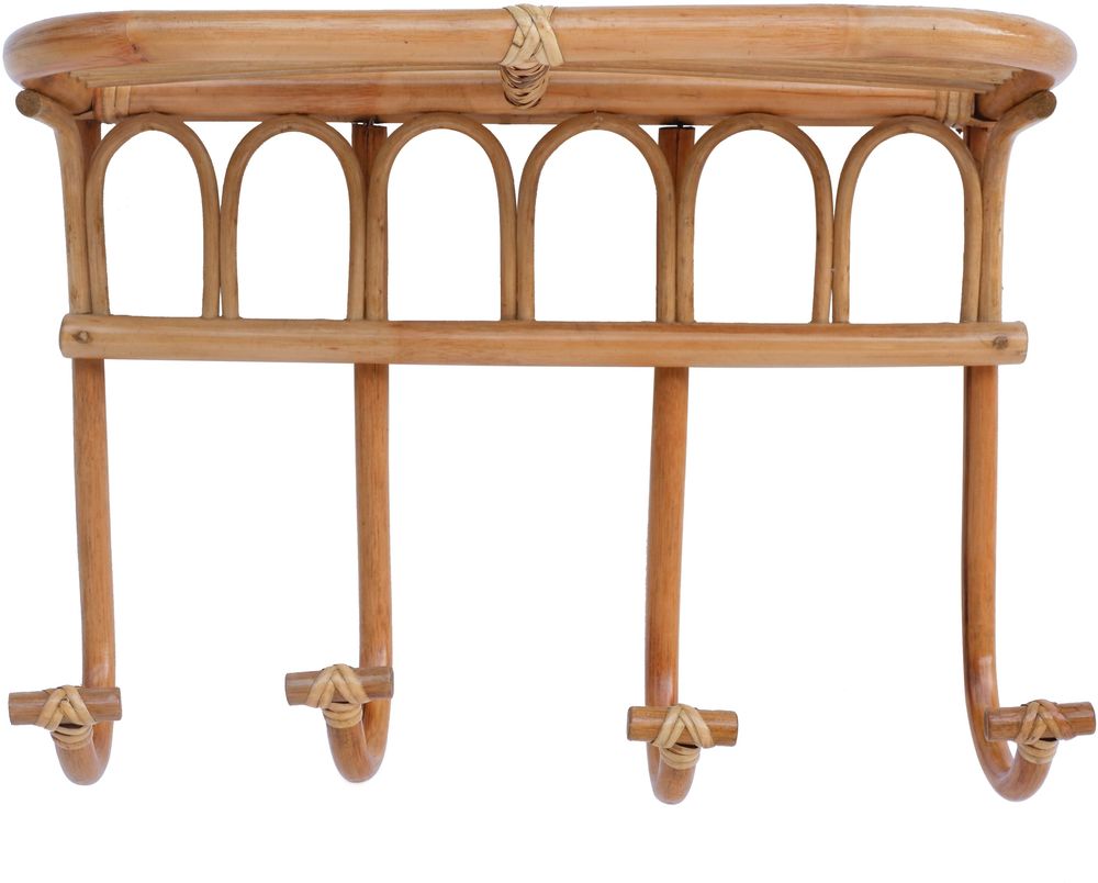 Fammy Hutablage aus Rattan - Natur