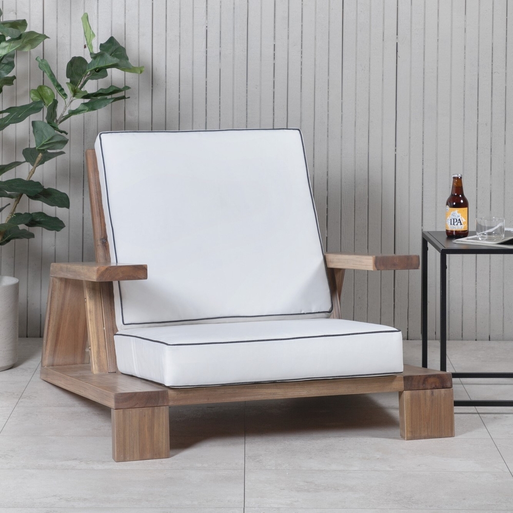 Daria Sessel - Braun/Weiß Daria Sessel - Braun/Weiß