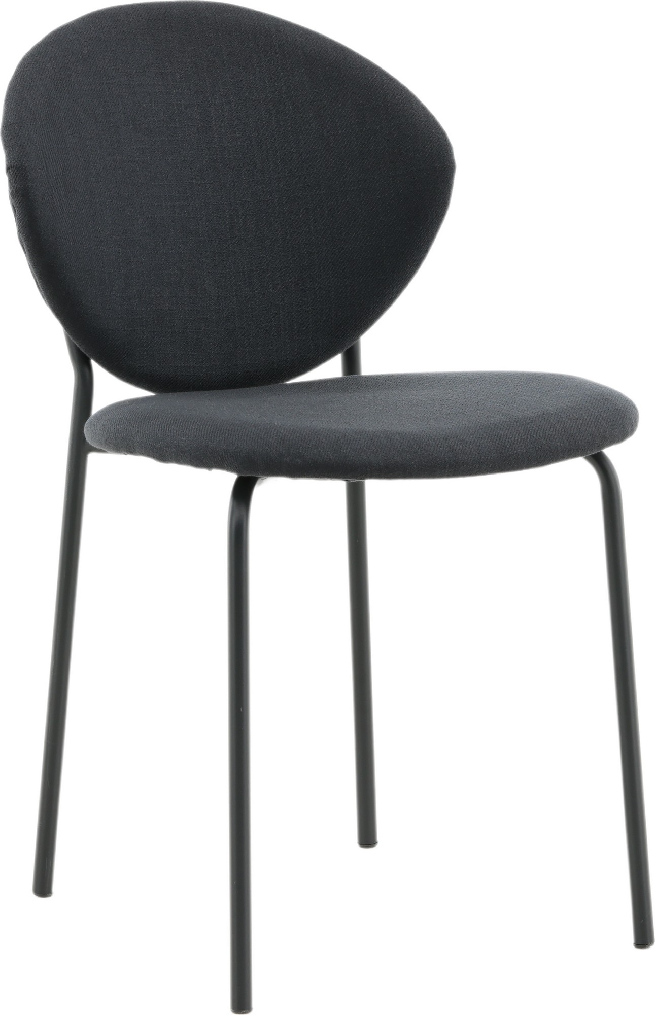 Ekefors Esszimmerstuhl - Schwarzer Stoff