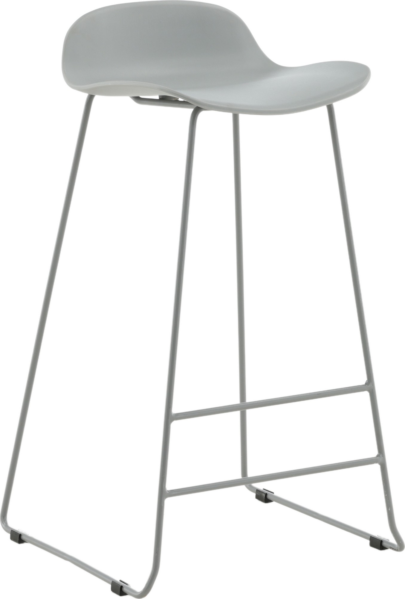 Cooler Barhocker - Grauer Kunststoff Cooler Barhocker - Grauer Kunststoff