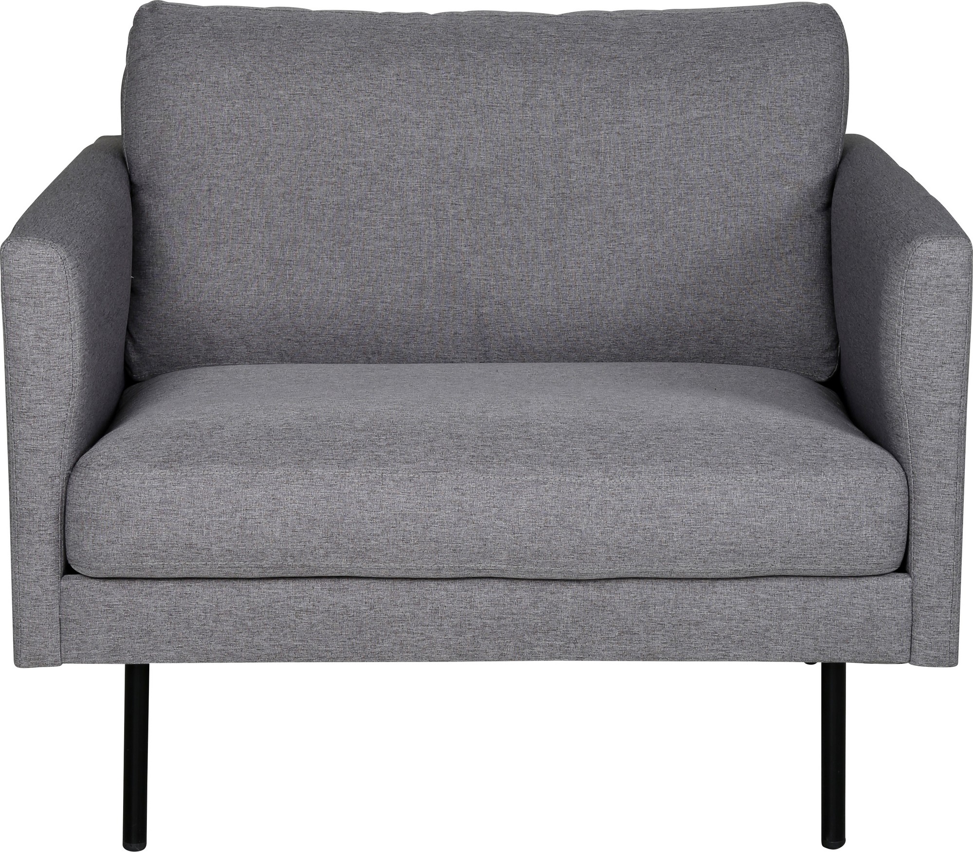 Sessel Eden - Stahlgrauer Stoff Sessel Eden - Stahlgrauer Stoff