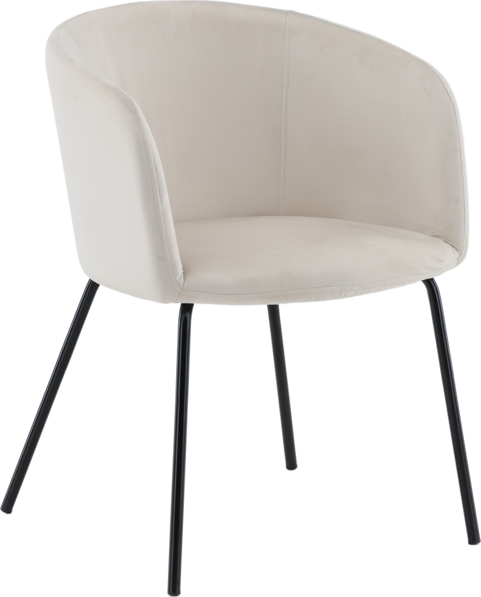 Tiber Stuhl - Beiger Samt