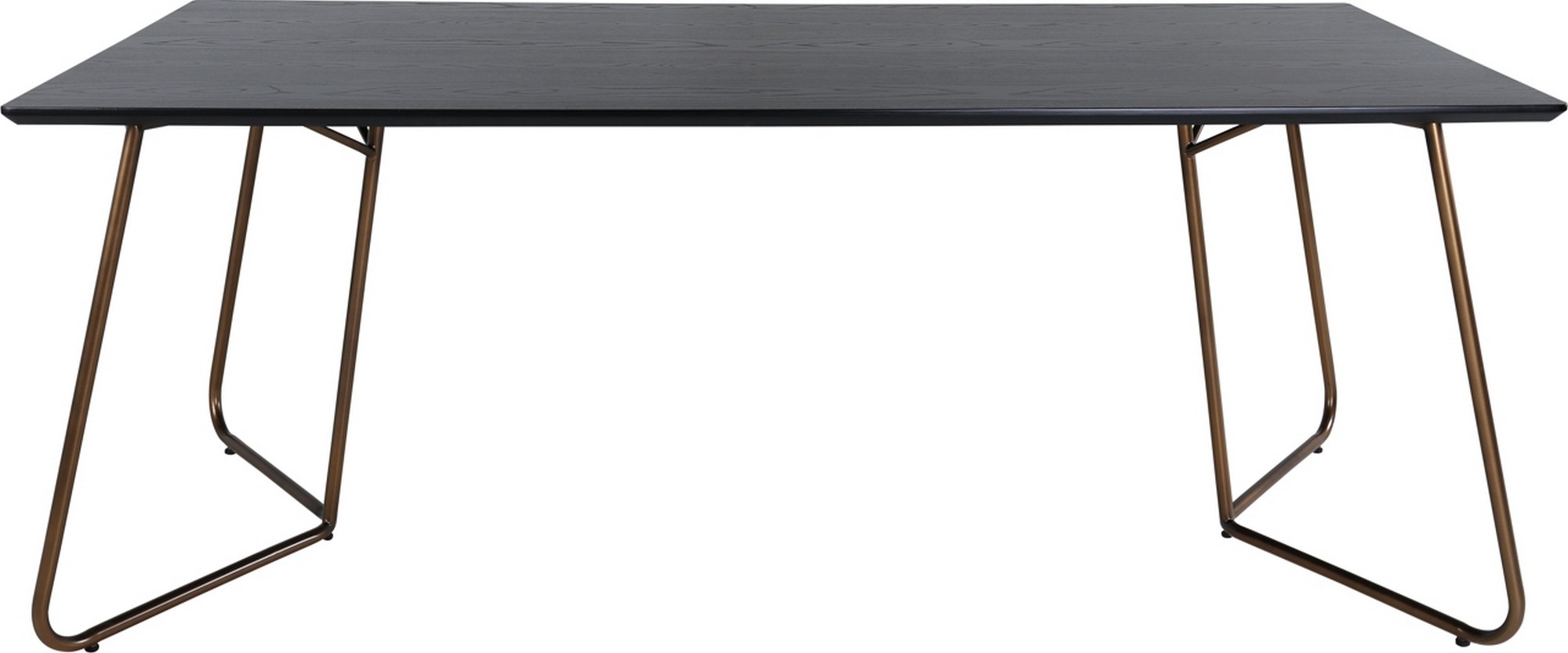 Cardinal Esstisch 190 cm - Schwarz/Kupfer