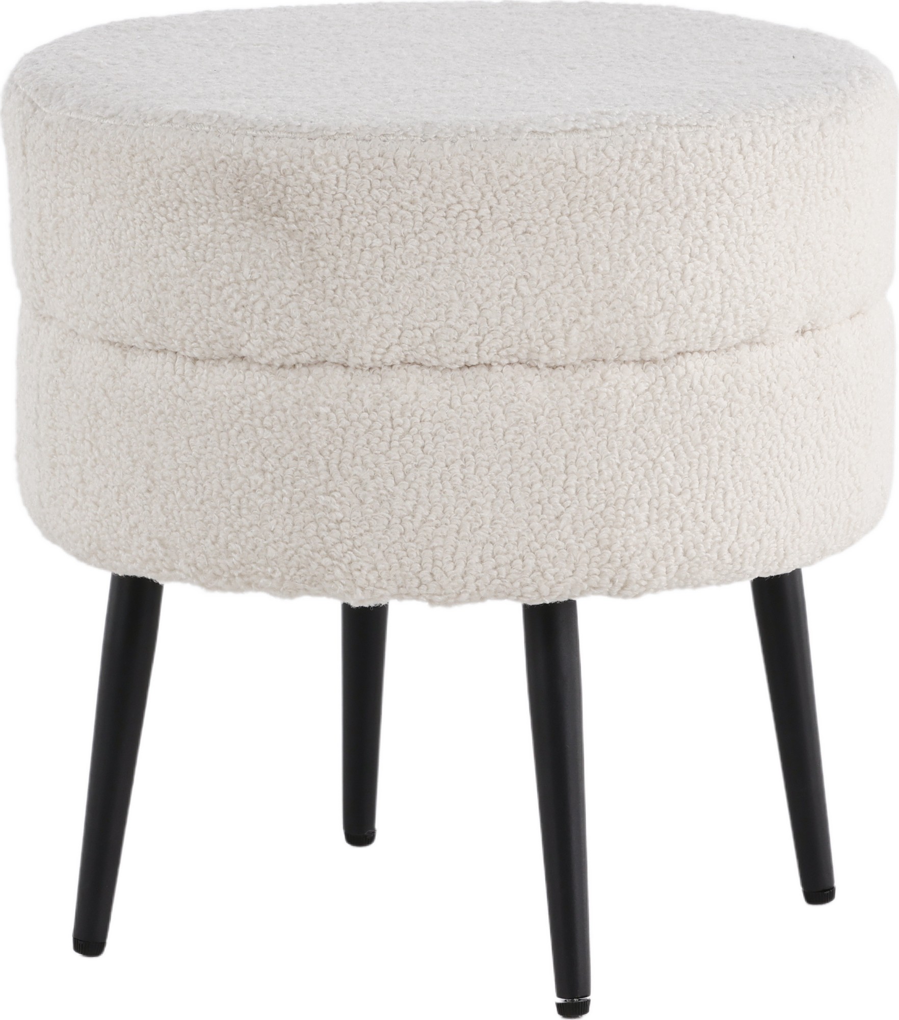 Pouf Mariana - Wei�er Teddy