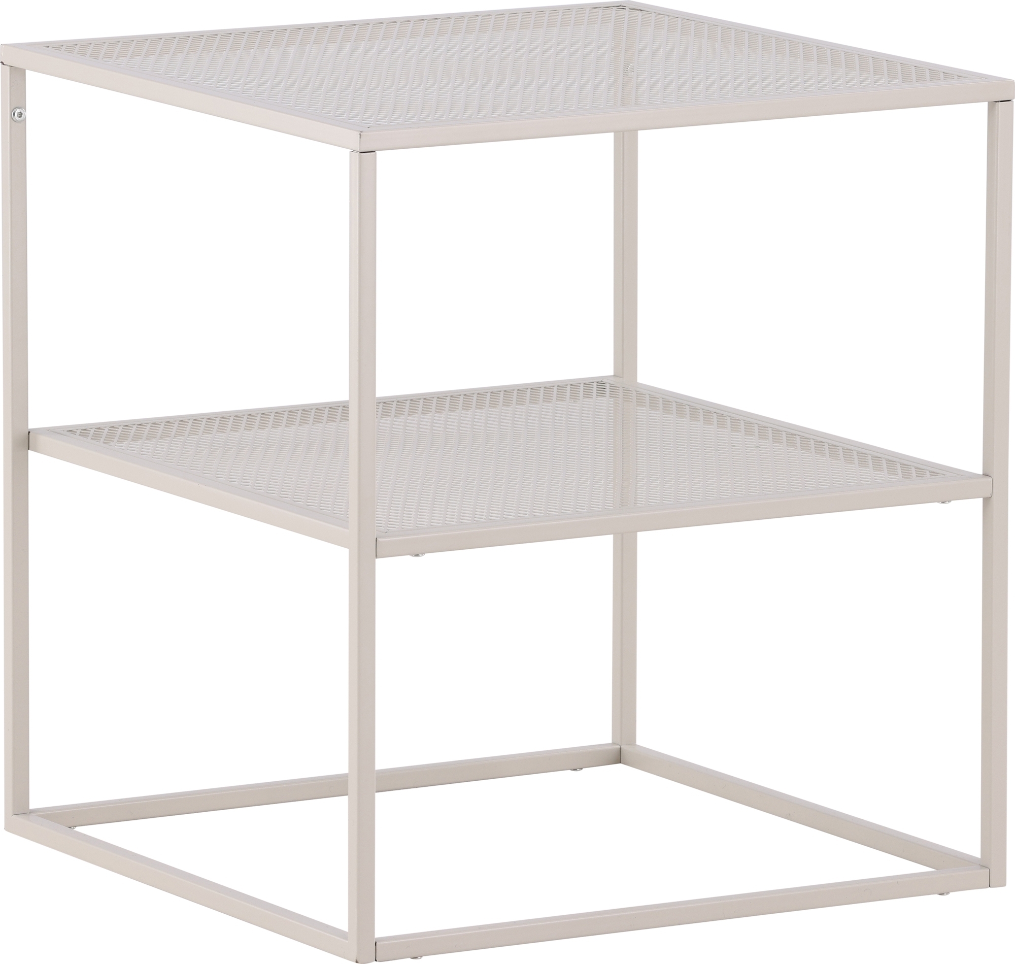 Netz Beistelltisch 55 x 55 cm - Beige