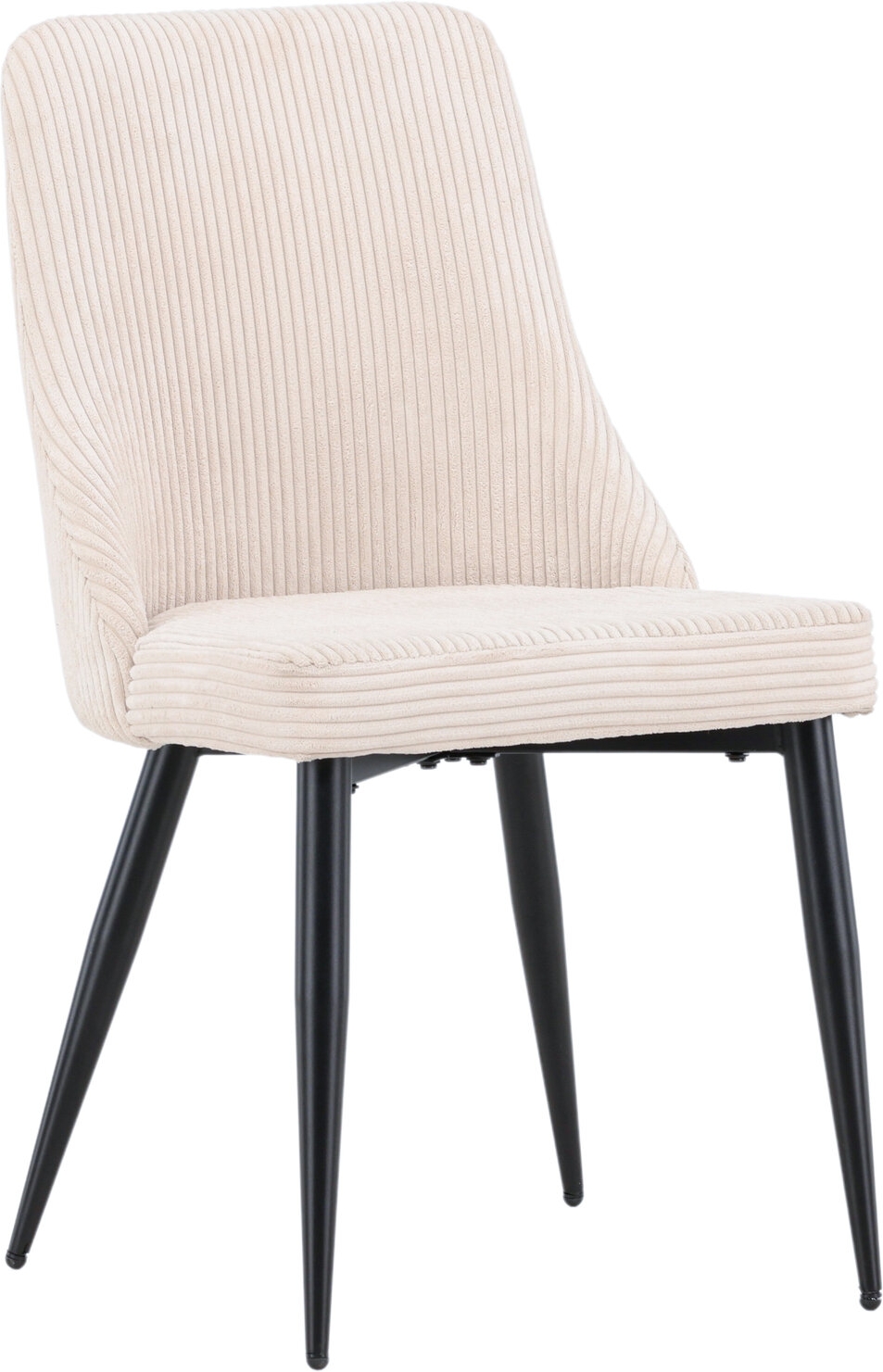 Leone Esszimmerstuhl - Beigefarbener Cord Leone Esszimmerstuhl - Beigefarbener Cord