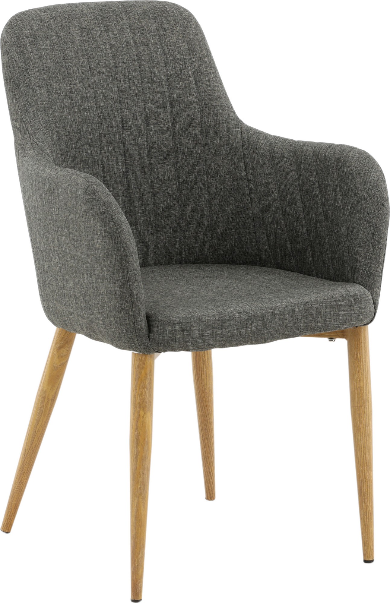 Paolo Sessel - Dunkelgrau/Eiche