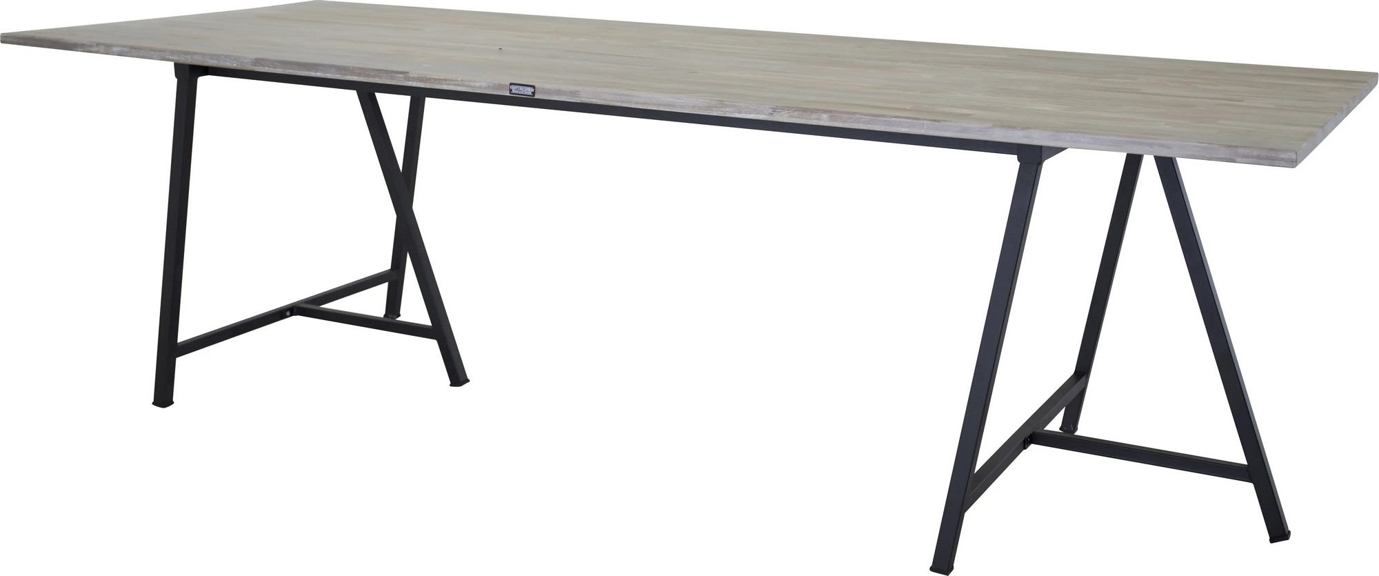 Kvarn�sen Esstisch 250 cm - Teak/schwarz