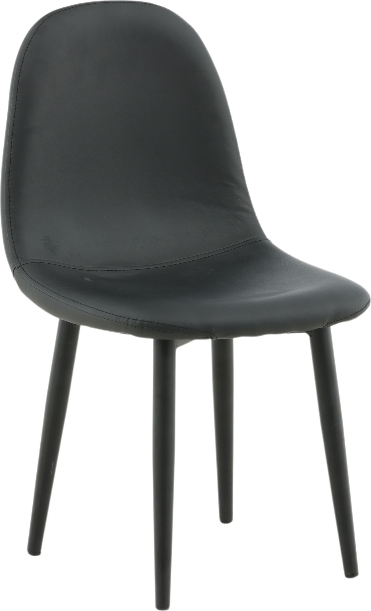 Bridge Esszimmerstuhl XXS - Schwarzes PU