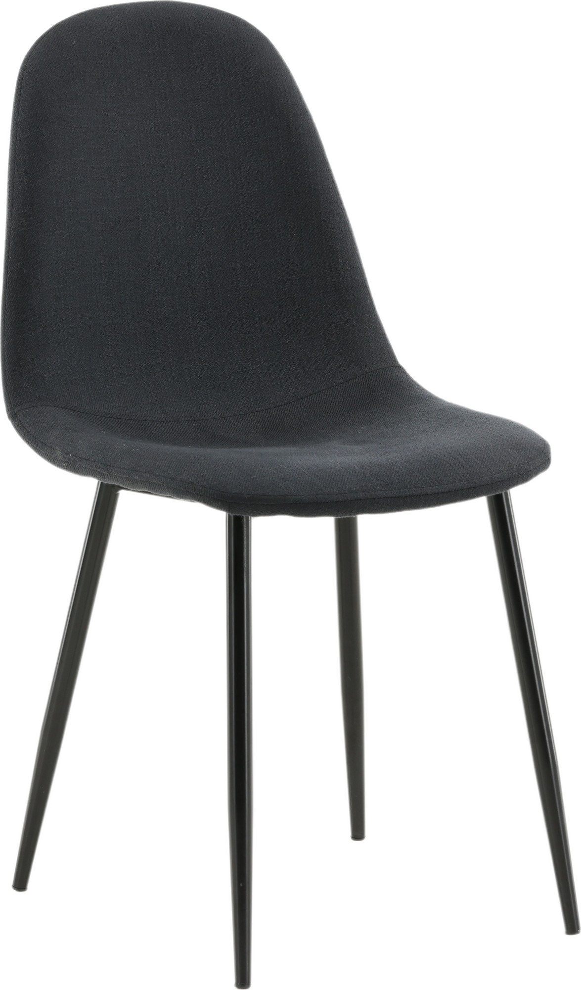 Bridge Esszimmerstuhl - Schwarzer Stoff