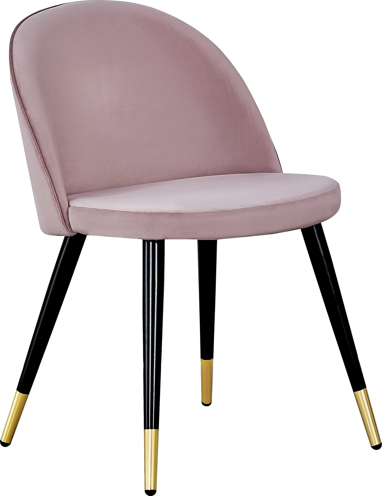 Alice Esszimmerstuhl - Rosa/Schwarz/Messing Alice Esszimmerstuhl - Rosa/Schwarz/Messing