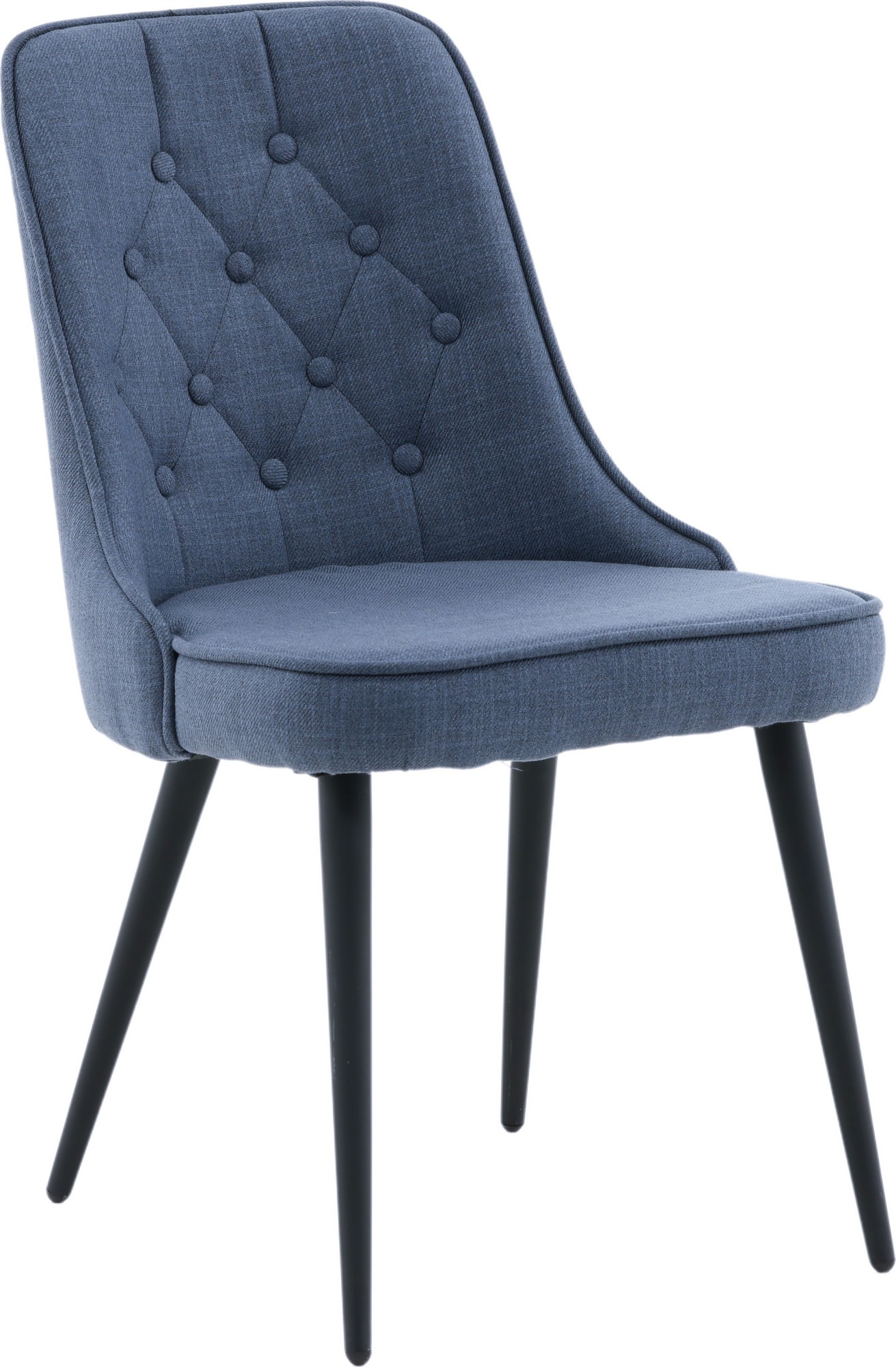 Alice Deluxe Esszimmerstuhl - Blau/Schwarz