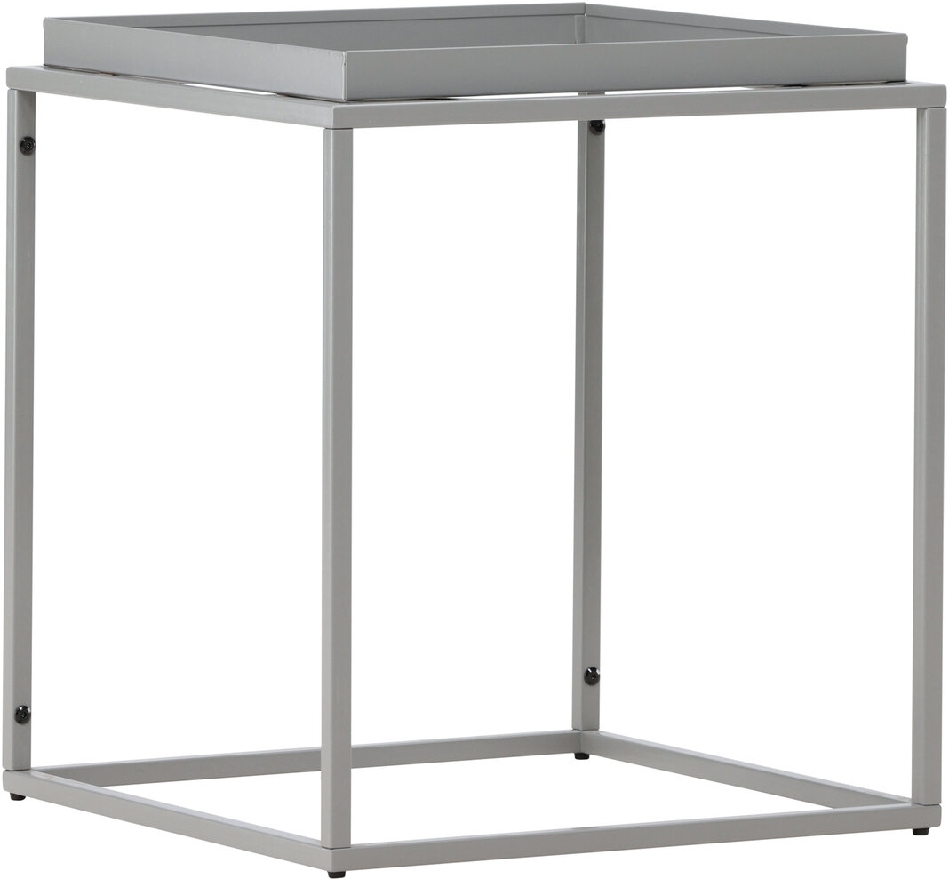 Porto Beistelltisch 45 x 45 cm - Dunkelgrau