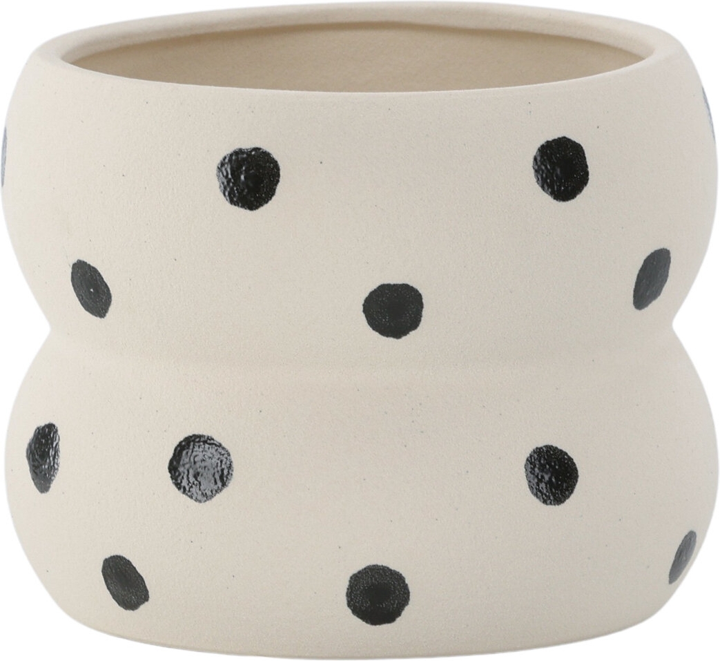 Dapne-Topf - Schwarz/Wei�