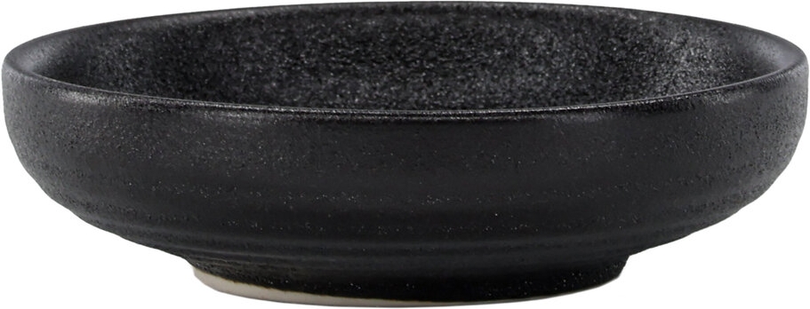 Wabi-Sabi-Saucenschale Ø10 cm - Schwarz Wabi-Sabi-Saucenschale Ø10 cm - Schwarz