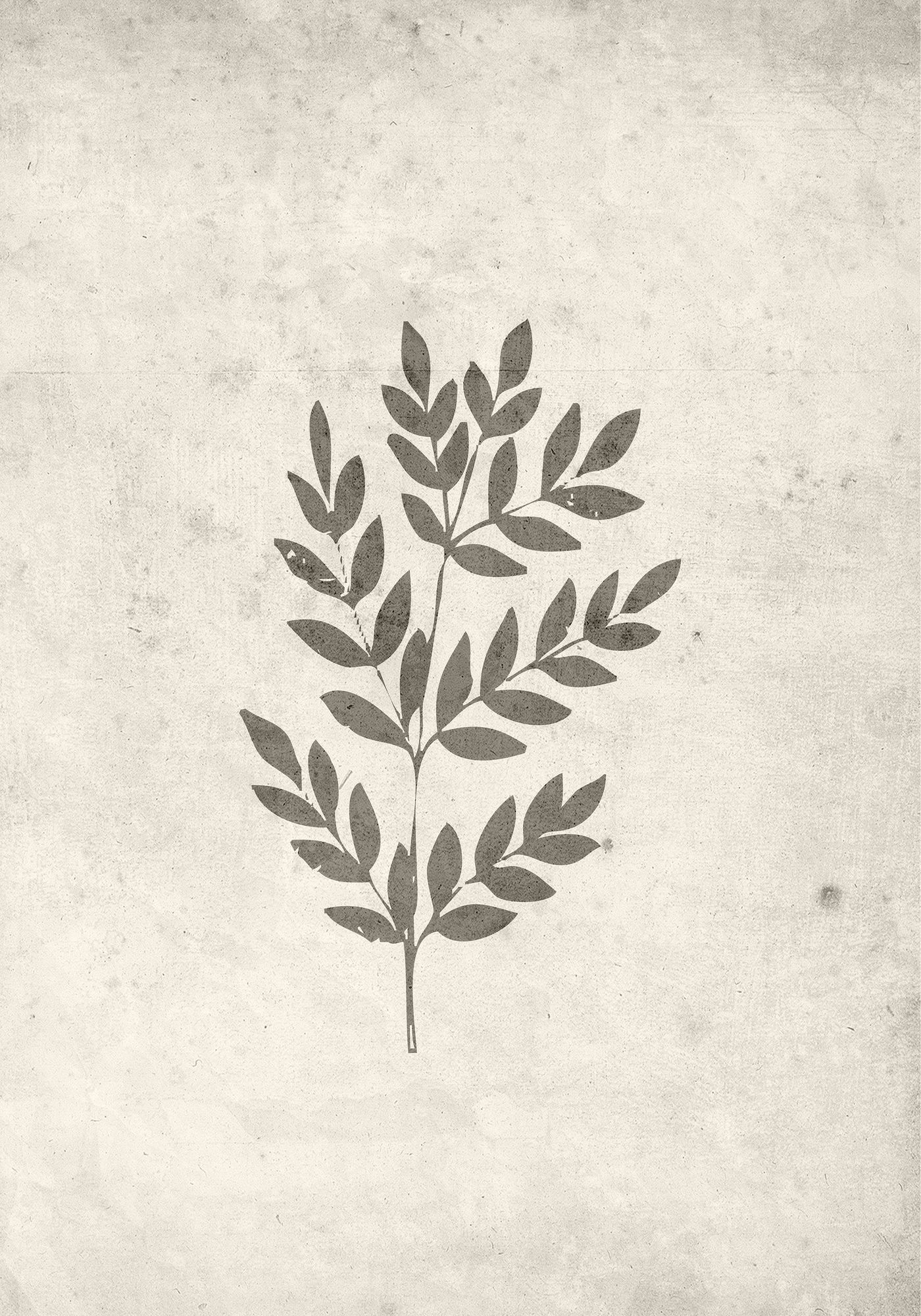 Poster - Fr�hlingsblatt