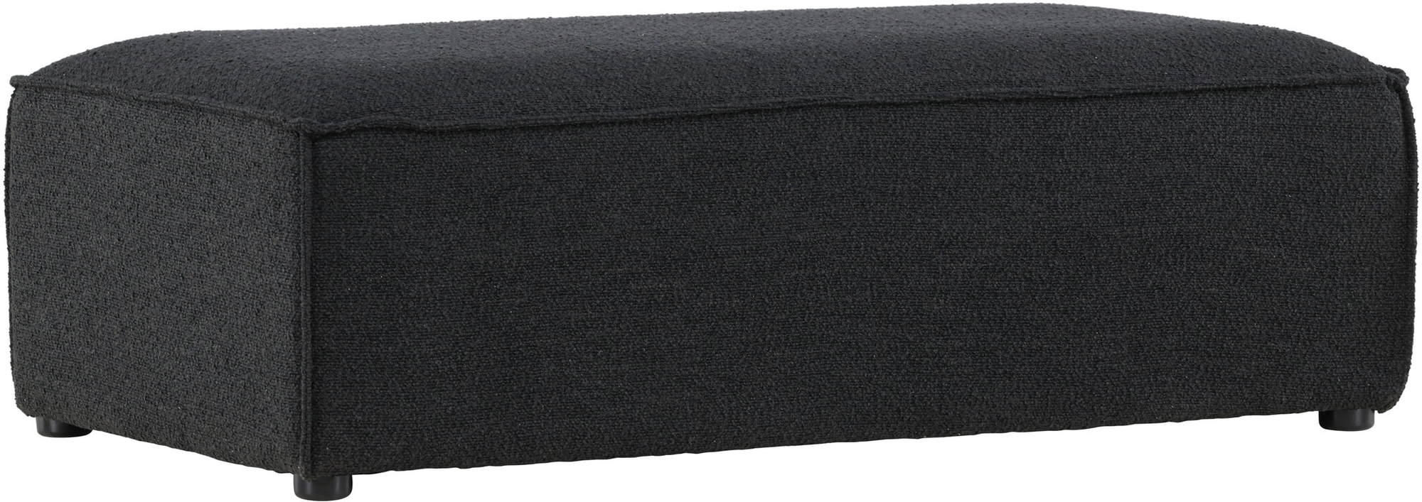 Gillholmen Pouf - Schwarzer Boucl�