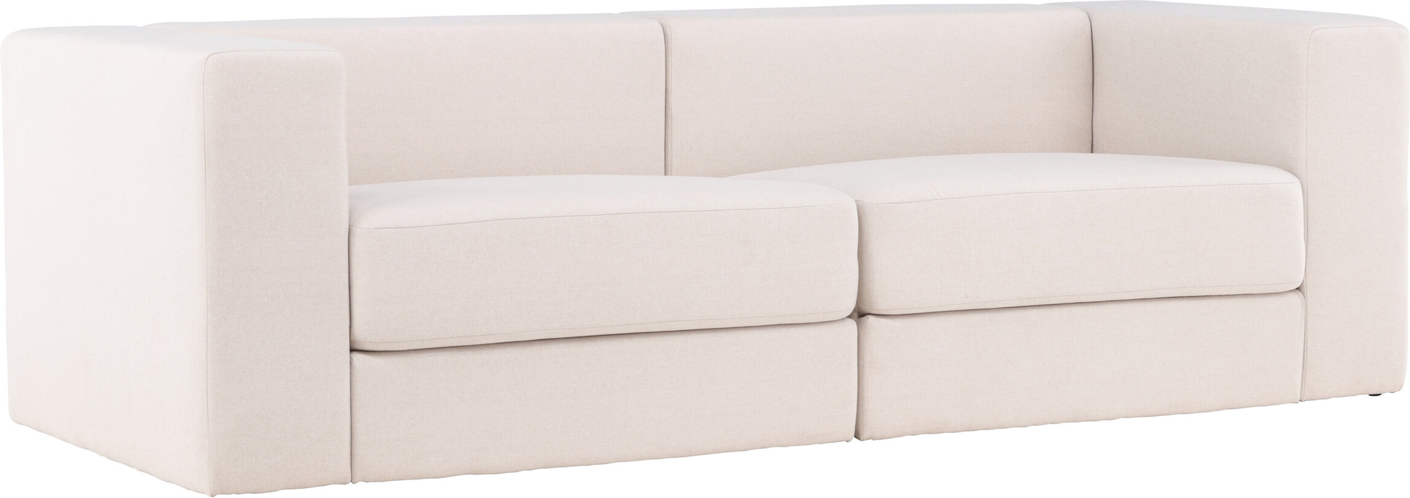 Lumi 3-Sitzer-Sofa - Weißes Leinen Lumi 3-Sitzer-Sofa - Weißes Leinen