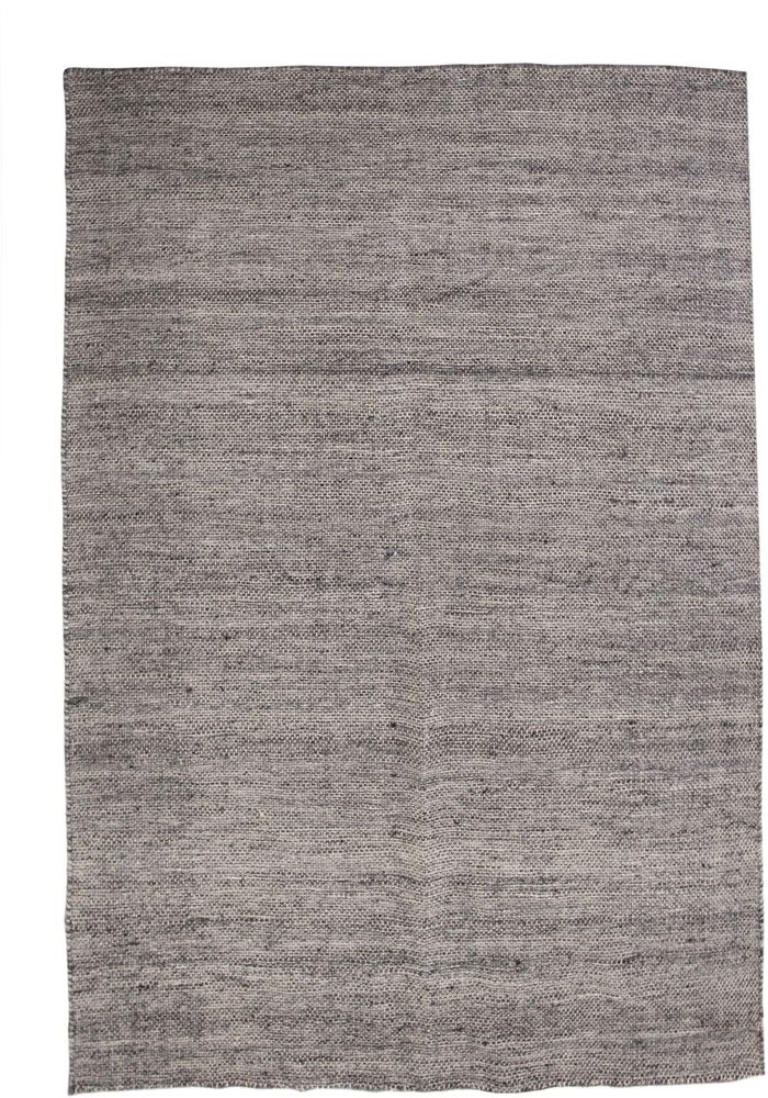 Flickenteppich Trevor - Graphitgrau Polyester