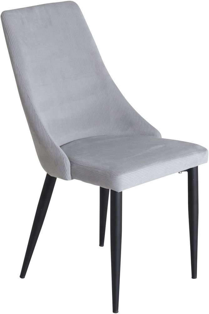 Esszimmerstuhl Laila - Schwarz / Hellgrau Manchester Esszimmerstuhl Laila - Schwarz / Hellgrau Manchester