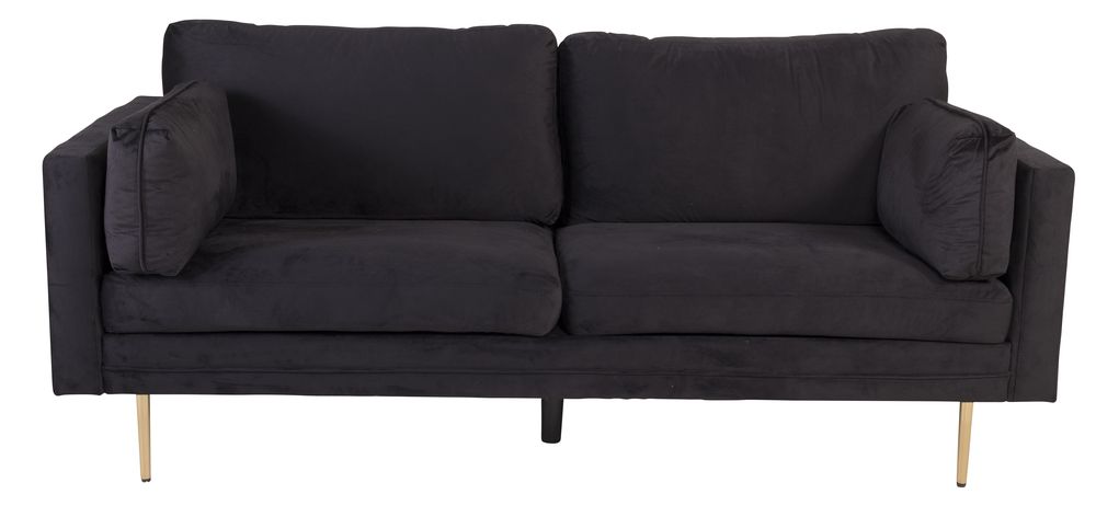 Savanna Sofa - Schwarzer Samt