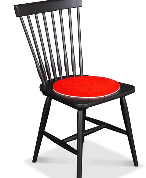 Nova Stuhlkissen mit Antirutsch - rot