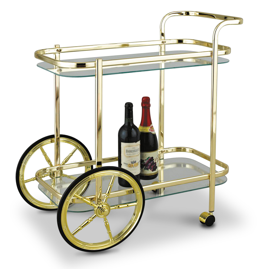 Rochester - Servierwagen (Messing) + M�belf��e