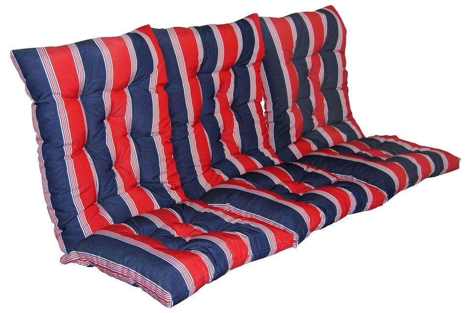 Sitzkissen für Hängematte - Rot/Blau Sitzkissen für Hängematte - Rot/Blau