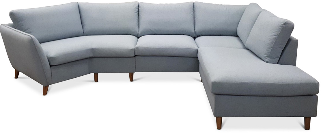 Ecksofa County Life mit offenem Ende Ecksofa County Life mit offenem Ende