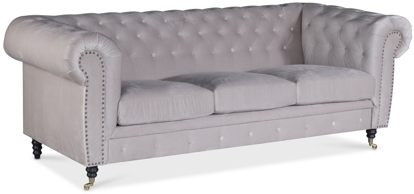 Sofa Sheffield Chesterfield - 214 cm